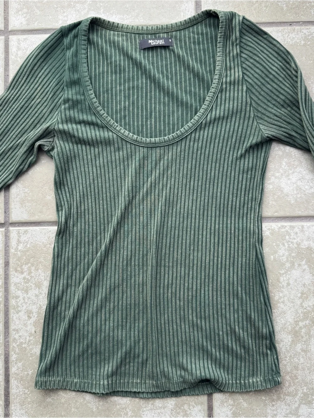 REVOLVE Ribbed Scoop-Neck by Michael Lauren